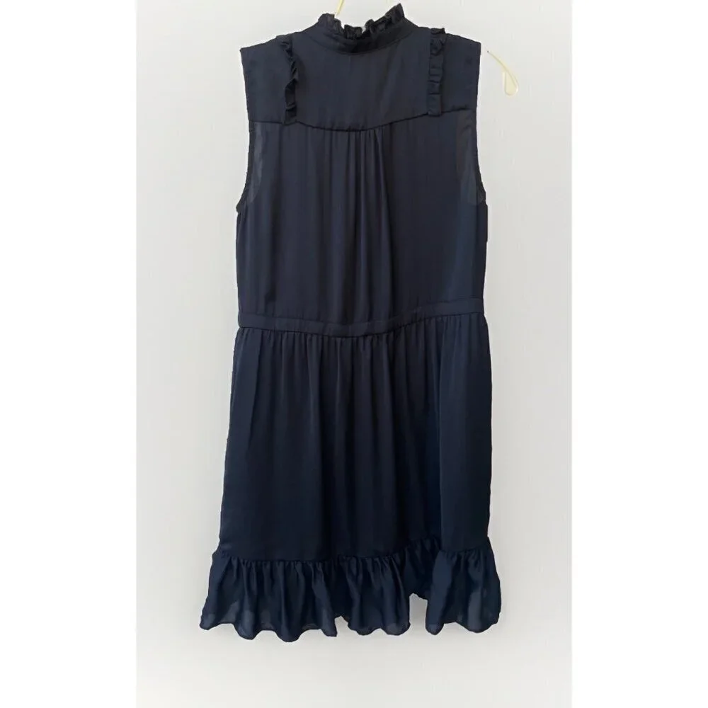 Maison Jules Women's Sleeveless Munich Shift Dress Deep Black Size S - Picture 9 of 9